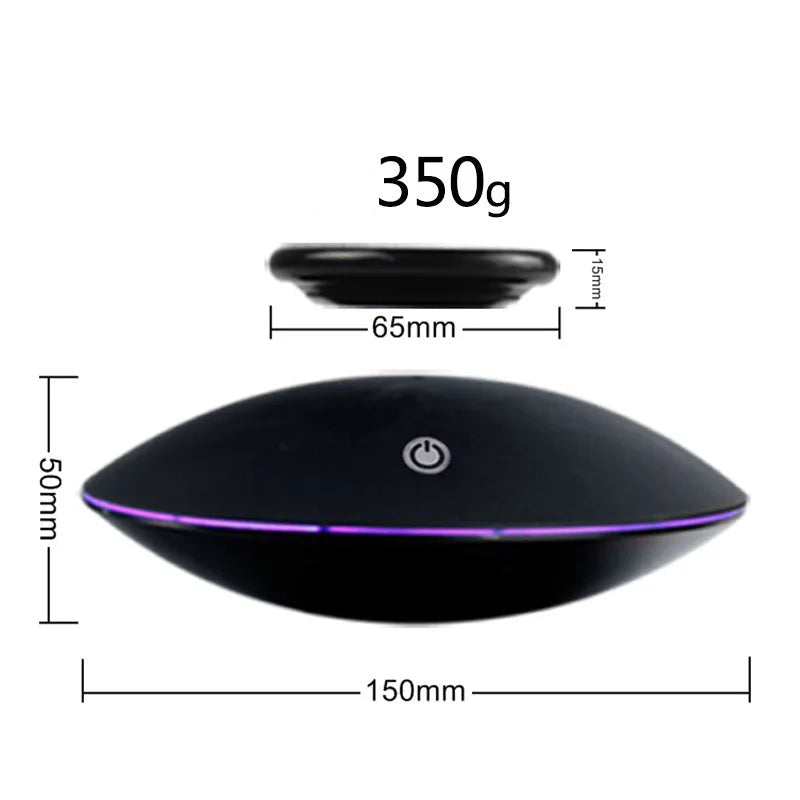 360 Rotation Suspended Magnetic Levitation Display Stand For Toy Jewelry Display Stand Fancy Floating Creative Display No Dolls
