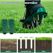 Adjustable Spiked Lawn Aerator Shoes – Manual Grass Aerating Sandals for Healthy Lawns