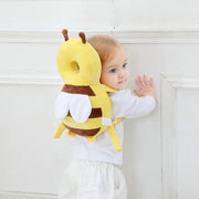 Plush Baby Head & Back Cushion Backpack – 2 Colours