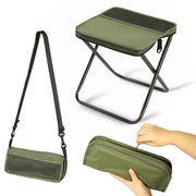 Lightweight Folding Camping Stool with Mesh Carry Bag