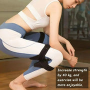 Knee Protection Booster Support Knee Cushion Adjustable Sports Powerful Rebound Spring Force Relieves Pain From Strains 1-2PCS