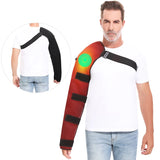 Heated Arm Massager Brace – Vibration & Thermal Therapy for Elbow, Shoulder & Arm Pain Relief
