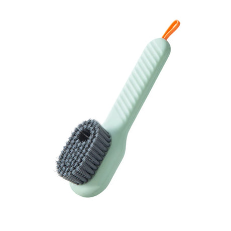 Push Type Multifunctional Liquid Shoe Brush Cleaners Soap Dispenser Cleaning Brush For Footwear Clothes Household Cleaning Tool
