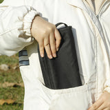 Portable Foldable Backpack Stool Lightweight Camping Picnic Fishing Chair with Mesh Bag Outdoor Adventure Seat for Hiking Travel