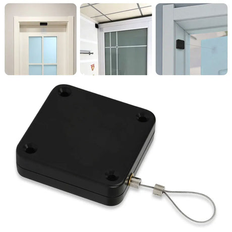 Automatic Door Closer Punch-Free Automatically Close Soft Close Door Closers Glass Door Closing Device Drawers Rawstring Door