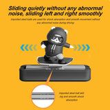 Magnetic Skateboard Bear Car Dashboard Ornament – Sliding Cartoon Decoration