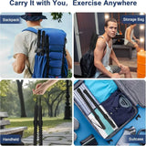 2 Pack Ergonomic Strength Training Grip Triceps Express Arm Muscle Expander Spring Fitness Trainer for Home Gym Workout