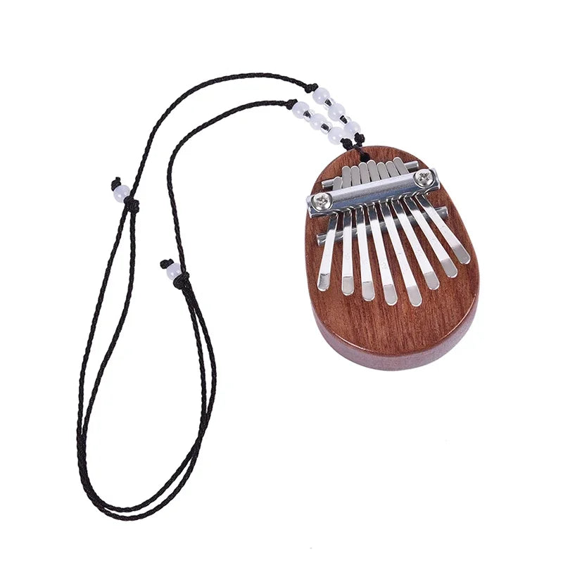 Mini 8-Key Wooden Kalimba Thumb Piano