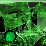 Luminous Stretchable Halloween Cobweb – 20g–100g