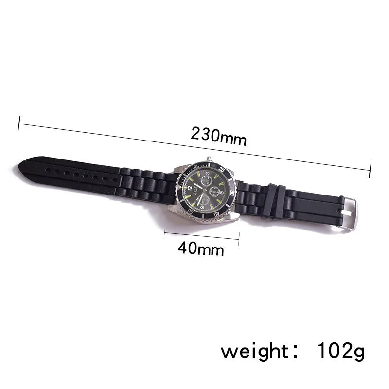 New Hot Sale Watch Grinder Black Zinc Alloy Herb Spice Tobacco Grinder Cigarette Crusher Wristwatch Smoking Set Men Gift
