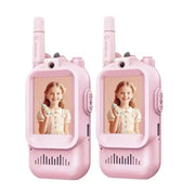 2-Piece Rechargeable Video Walkie-Talkies for Kids