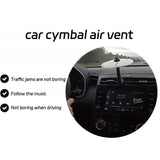 Car Cymbal Air Vent Mini Drum
