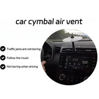Mini Car-Vent Cymbal Drum