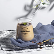 Reusable 8-Inch Glass Drinking Straws – 6 Sets
