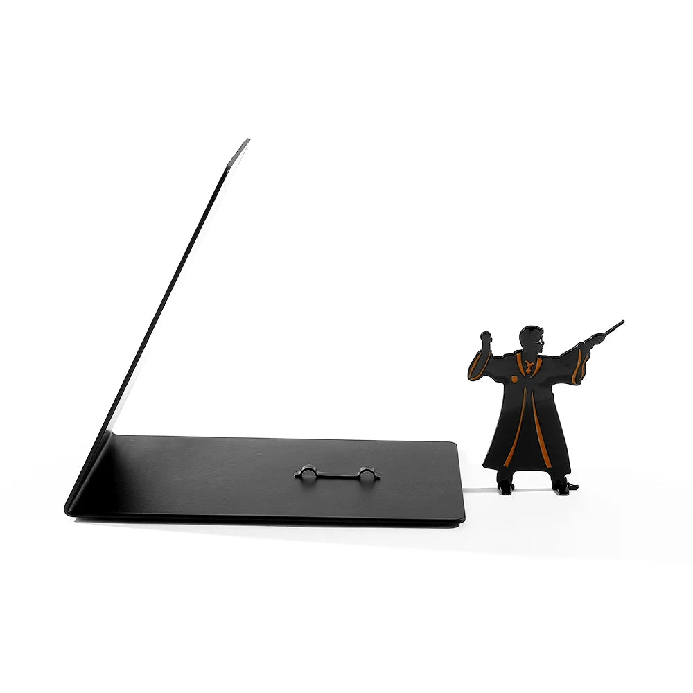 Harry Potter Range Book Ends for Fan Collection Heavy Duty Metal Bookends Office Desktop for Book Lovers Office Supplies