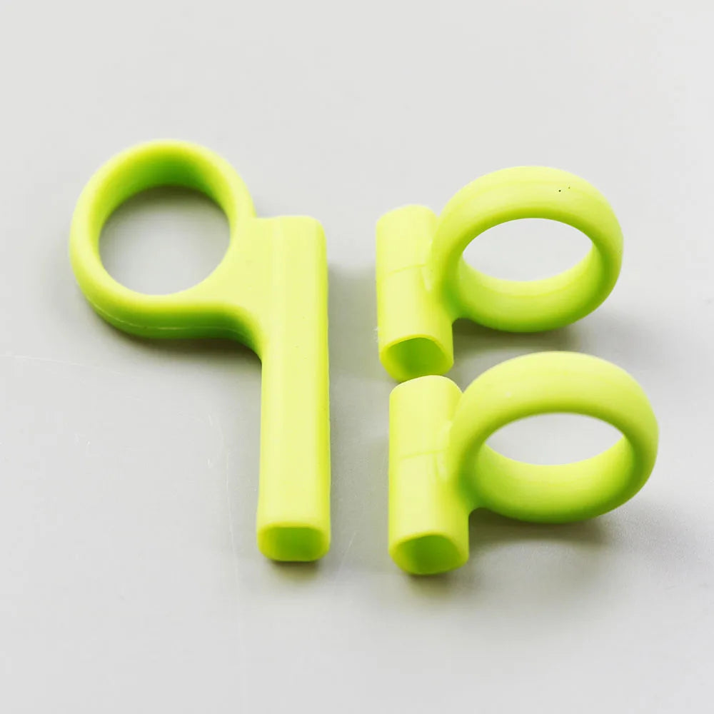 Children's Chopsticks Finger Sleeve Sticks Wood Cartoon Learning Reusable Training Helper  Home Products Detachable Adjustable