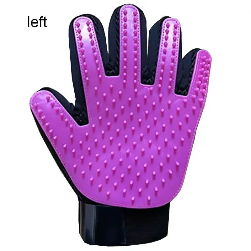 Palm-Style Pet Grooming & Deshedding Glove