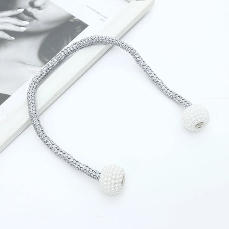 1Pc Magnets Curtains Clamps Curtain Holder Pompom Tieback Magnetic Clips Hanging Balls Tie Back Home Decor Curtain Accessories