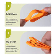 Clip-On Silicone Page-Following Bookmark – 9 Options