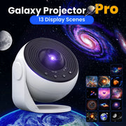 2025 New Model 4K HD Earth Projector PRO,13 Film Card, Globe Galaxy Projection Lamp Pro Version, Table Lamp From home decor