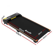 3-in-1 Under-Desk Walking Pad with 12% Incline