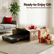3-in-1 Under-Desk Walking Pad with 12% Incline