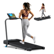 3.0HP Foldable Walking Pad with Handle & App Control