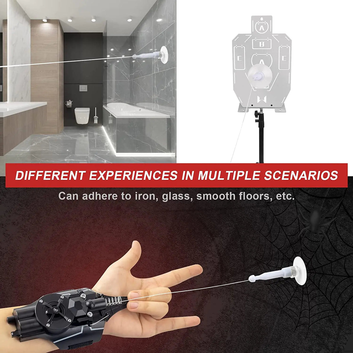 Spiderman Web Shooters Wrist Launcher Toy for Kids