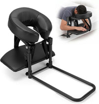 Adjustable massage bed headrest kit Black with Pad - image 1
