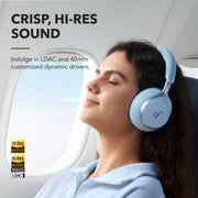 Adaptive ANC Over-Ear Wireless Headphones – 40H Playtime