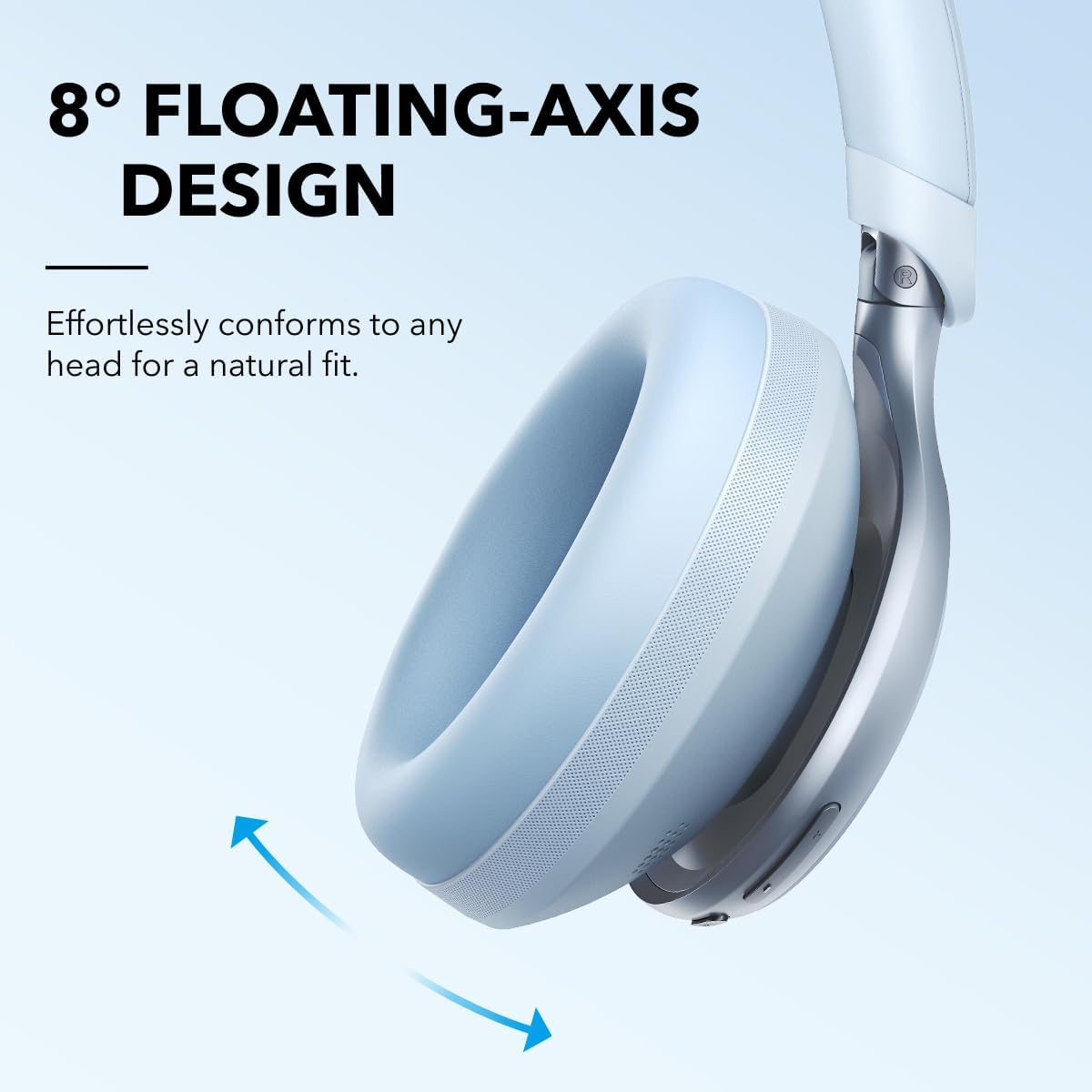Adaptive ANC Over-Ear Wireless Headphones – 40H Playtime