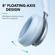 Adaptive ANC Over-Ear Wireless Headphones – 40H Playtime