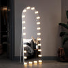 Arch Mirror with Bulbs