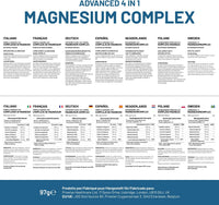 4-in-1 Magnesium Glycinate Complex – 90 Vegan Capsules