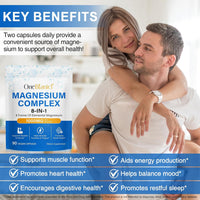 8-in-1 Magnesium Complex – 90 Vegan Capsules