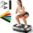 Black vibration plate exercise machine