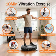 Vibration Plate Exercise Machine with 120 Speed Levels