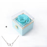 Eternal Rose Box With Necklace