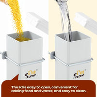 Chicken feeder and waterer package contents
