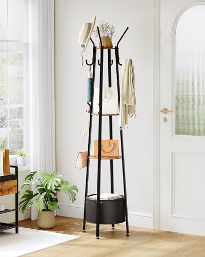Coat stand storage details