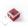 Eternal Rose Box With Necklace