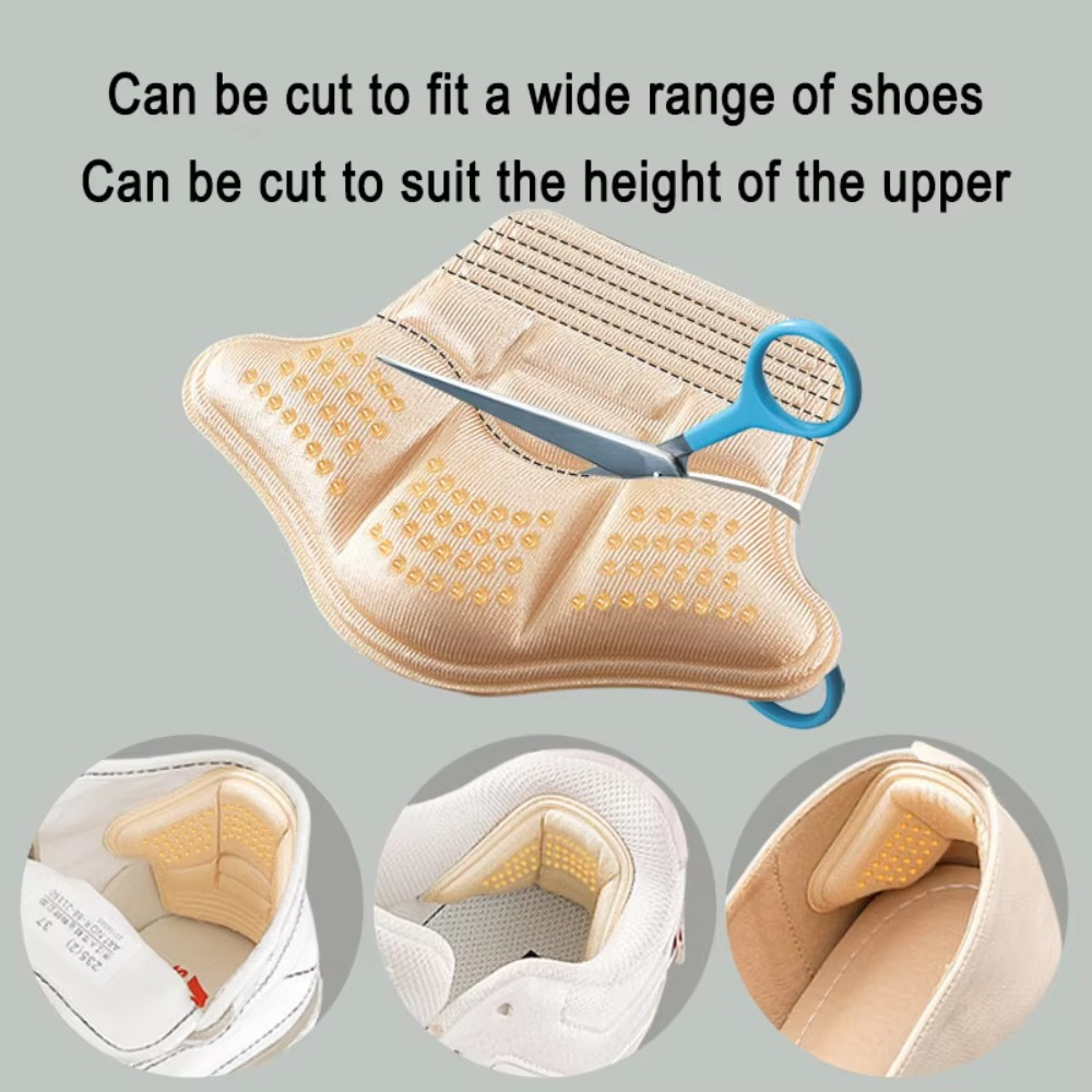 Adhesive Heel-Grip Cushions – 4 Pieces, 7 mm or 10 mm