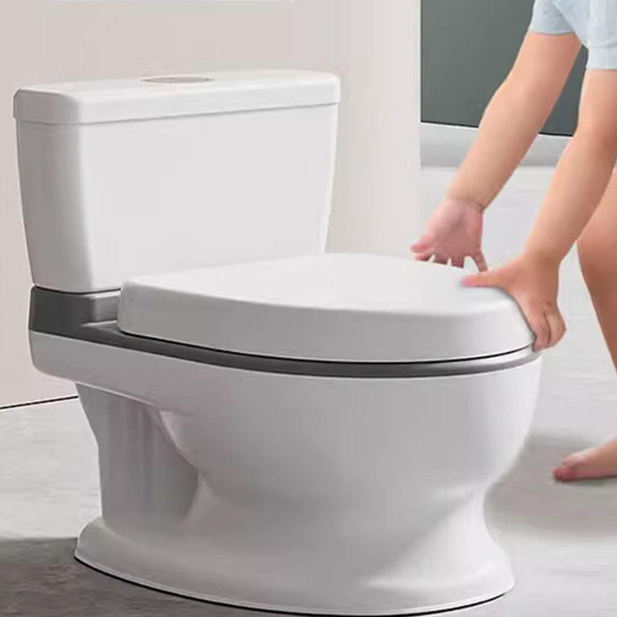 Realistic Children’s Potty Training Chair with Removable Bowl