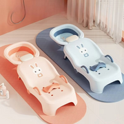 Portable Kids Shampoo Chair Foldable Salon Seat Chair With Shampoo Basin For Boys Girls Bath Product Can Sit and Adjust
