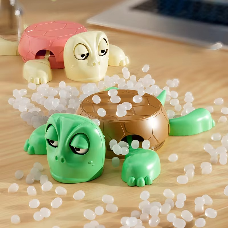 Articulated Panicked-Turtle 3D-Printed Coaster