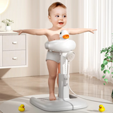 Foldable Baby Bath Support Adjustable Baby Shower Stand Portable Baby Standing Shower Support for Toddler 6 Months & Up