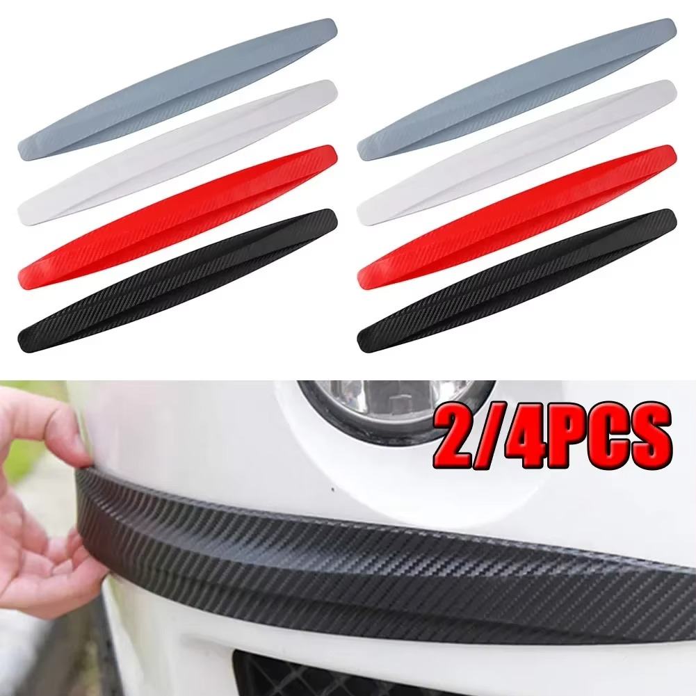 Adhesive Carbon-Look Car Bumper & Door Guard Strips – 9 Options