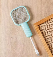 USB-Powered Electric Mosquito Swatter Lamp – 3 Colours