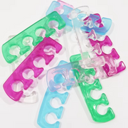 Soft Silicone Pedicure Toe Separators – Pair