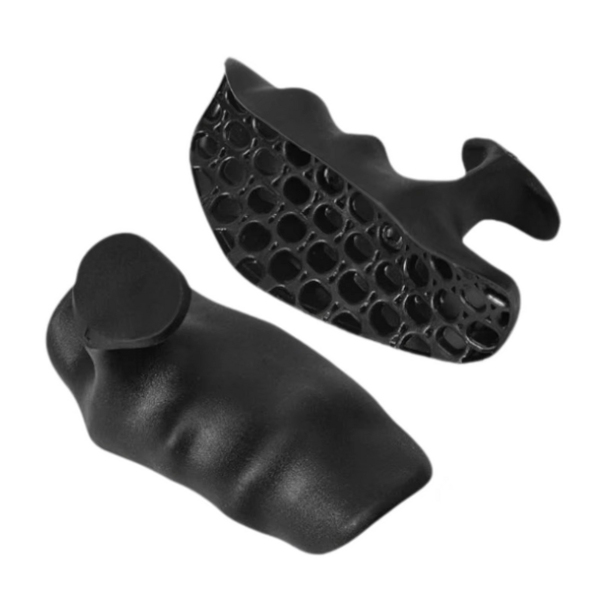 Weight Lifting Grips Hand Protection Sturdy Gym Grips Fingerless for Crosstraining Sports Fitness Bodybuilding Equipment (2Pcs)